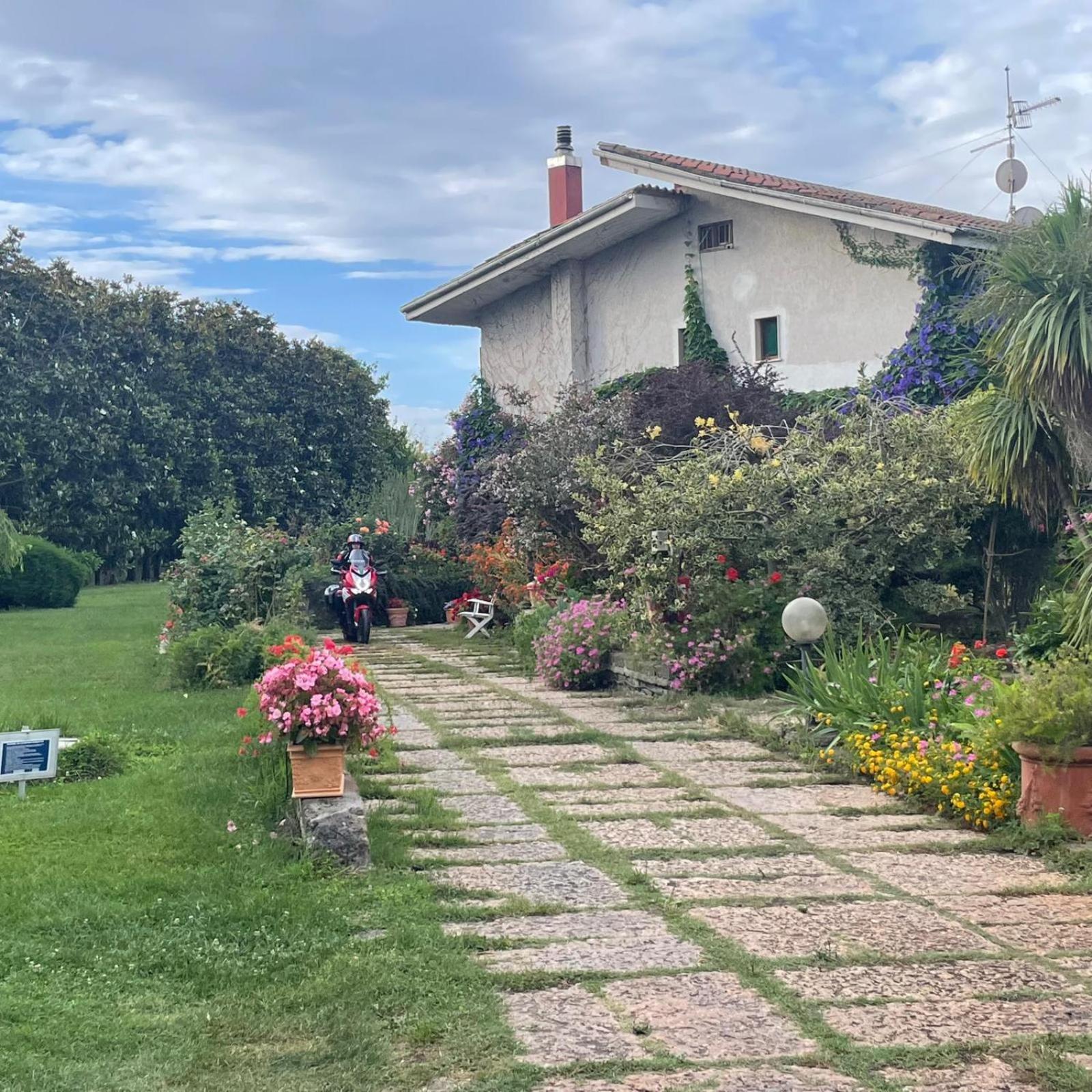 B&B Villa Sans Souci ชิวิตาเวกเกีย ภายนอก รูปภาพ